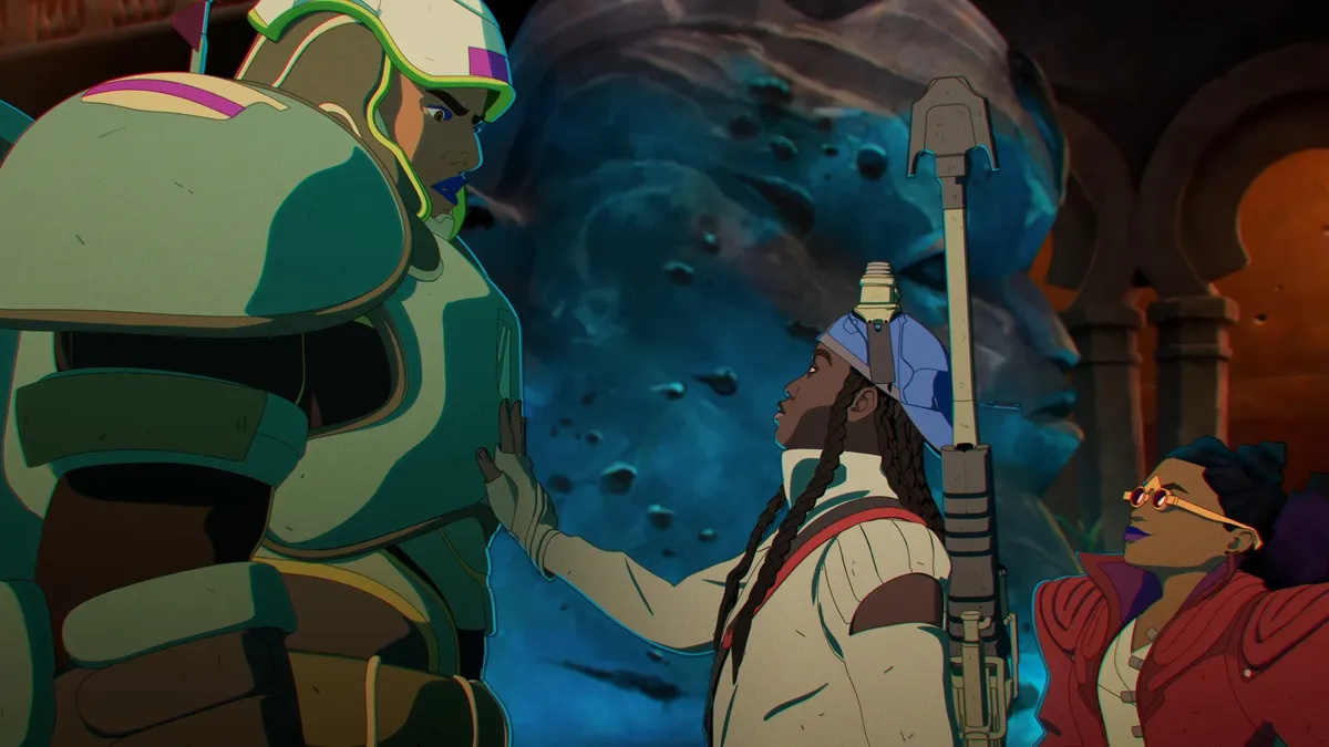 Hlavní obrázek článku: V animovaném traileru na Concord se představují hrdinové Emari, Bazz a Vale