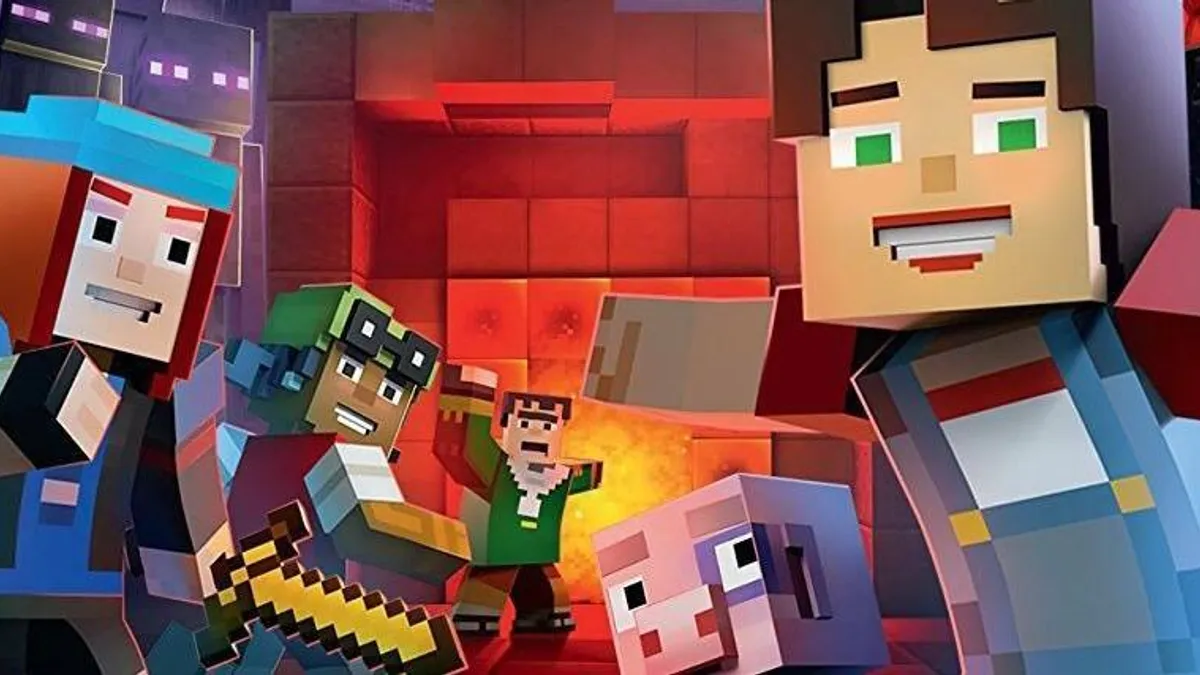 Hlavní obrázek článku: Minecraft: Story Mode vyjde na Nintendo Switch během června