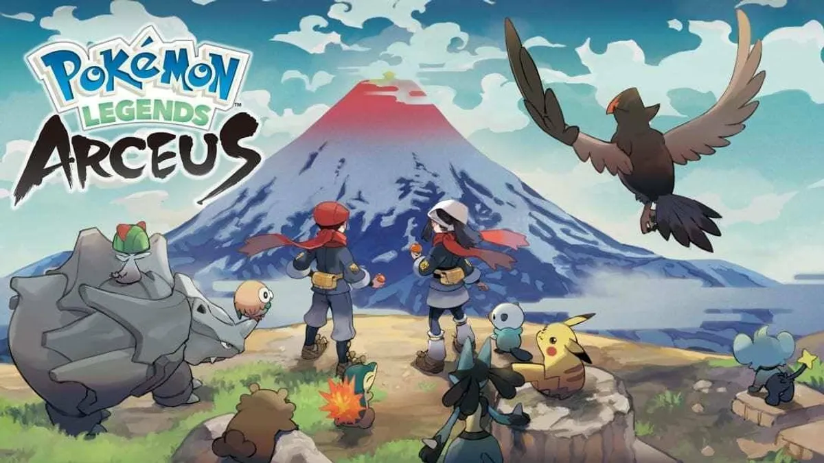 Hlavní obrázek článku: 6 minut dlouhý trailer na hru Pokémon Legends: Arceus