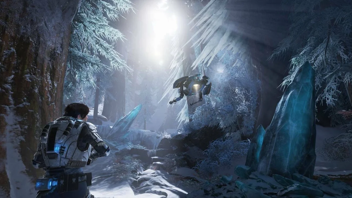Rozbor hry Gears 5 na konzoli Xbox Series X
