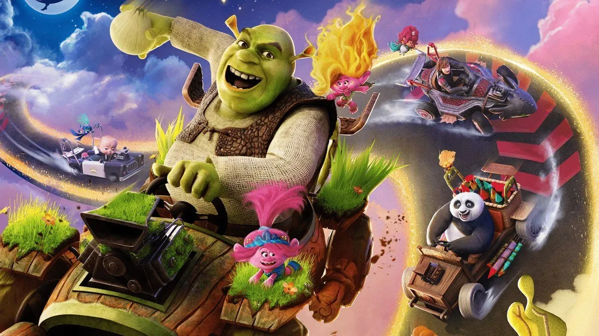 Hlavní obrázek článku: Oznámena závodní arkáda DreamWorks All-Star Kart Racing