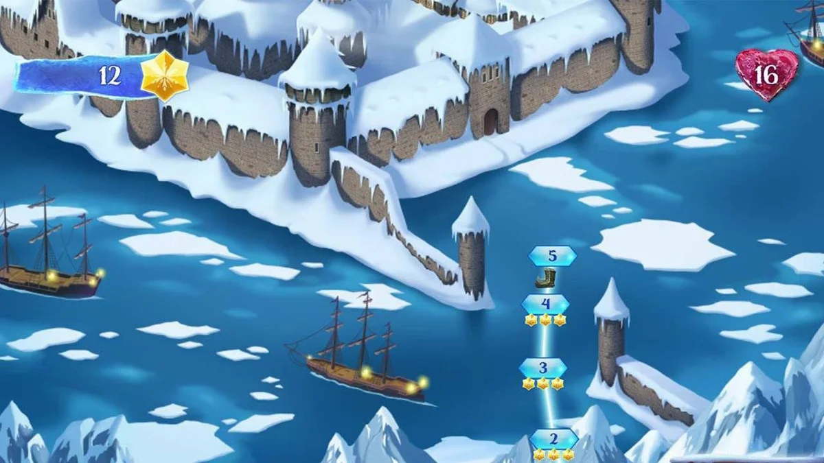 Frozen Free Fall: Snowball Fight