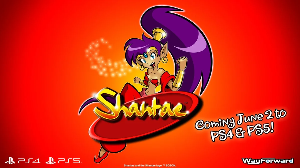 Hlavní obrázek článku: Hra Shantae vyjde začátkem června pro konzole PlayStation