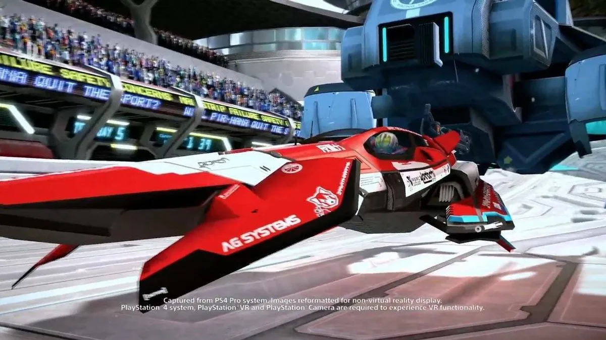 Hlavní obrázek článku: Oznámen update pro Wipeout s podporou headsetu PlayStation VR