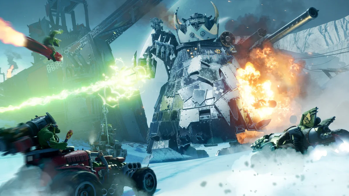 Multiplayerová závodní hra Warhammer 40,000: Speed Freeks míří na konzole