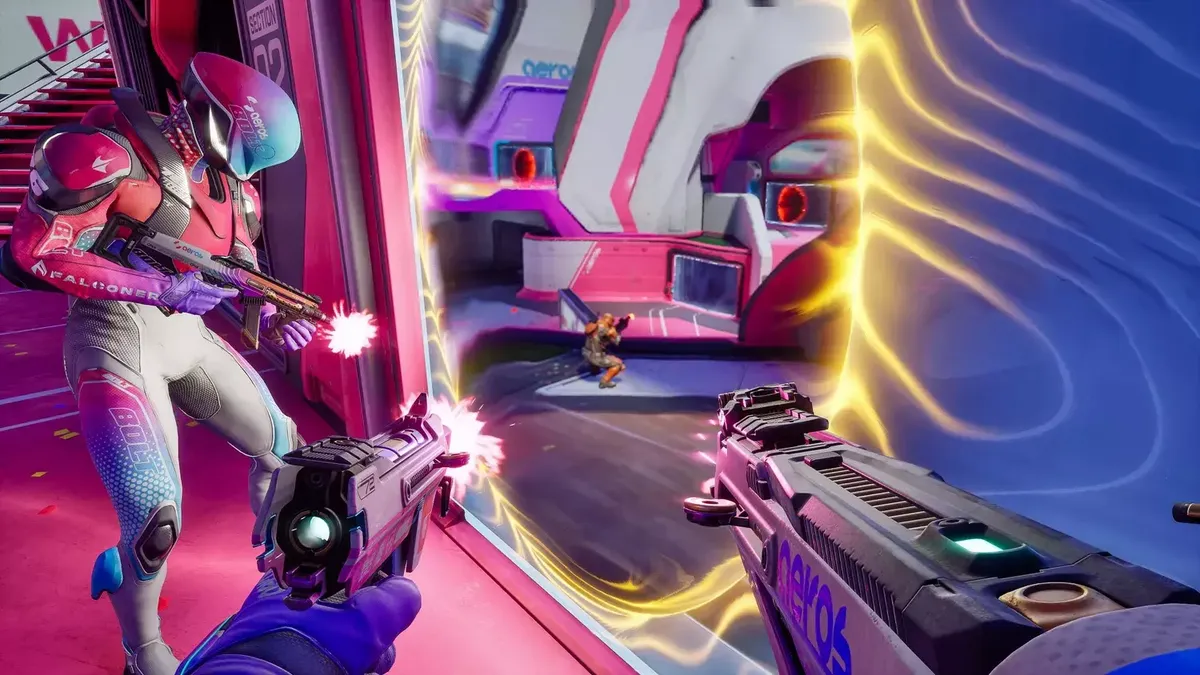 Hlavní obrázek článku: První záběry z hraní multiplayerové akce Splitgate 2