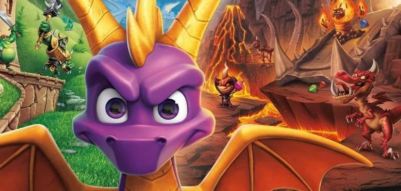 Hlavní obrázek článku: Artwork na Spyro Reignited Trilogy