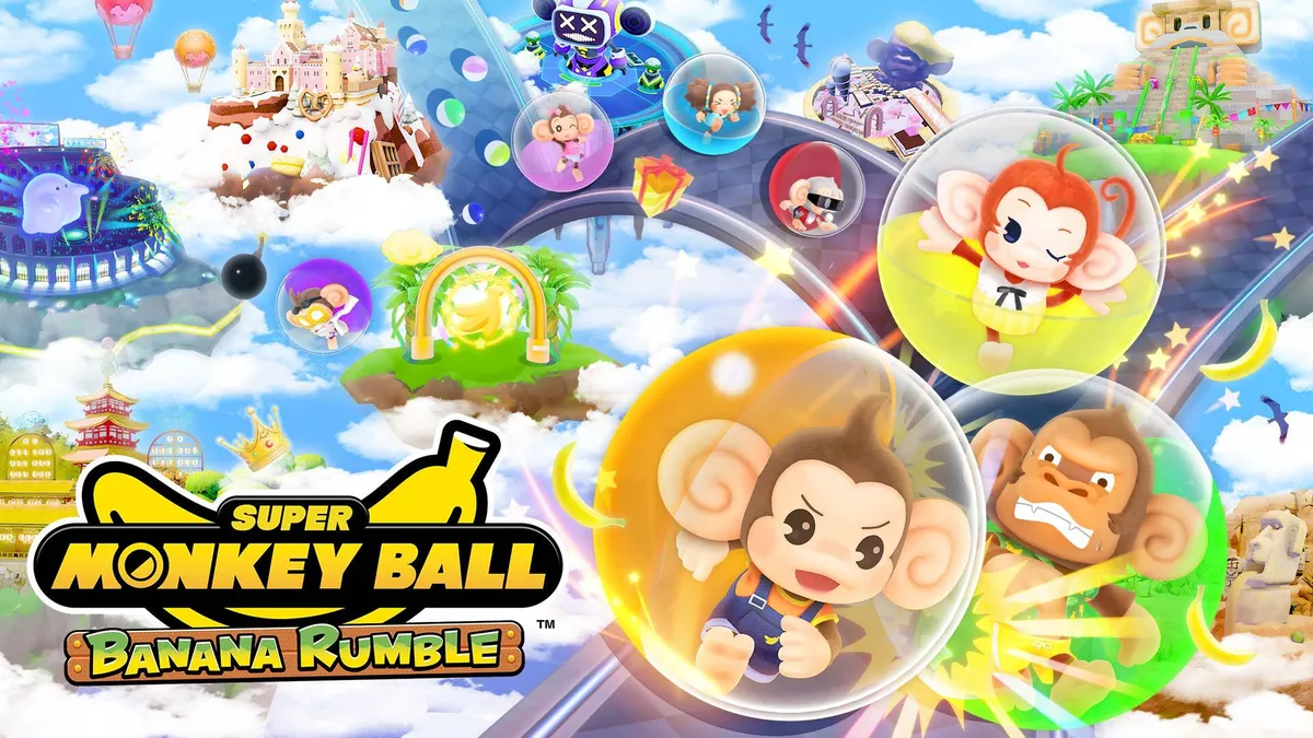 Hlavní obrázek článku: Oznámena hra Super Monkey Ball: Banana Rumble pro Nintendo Switch