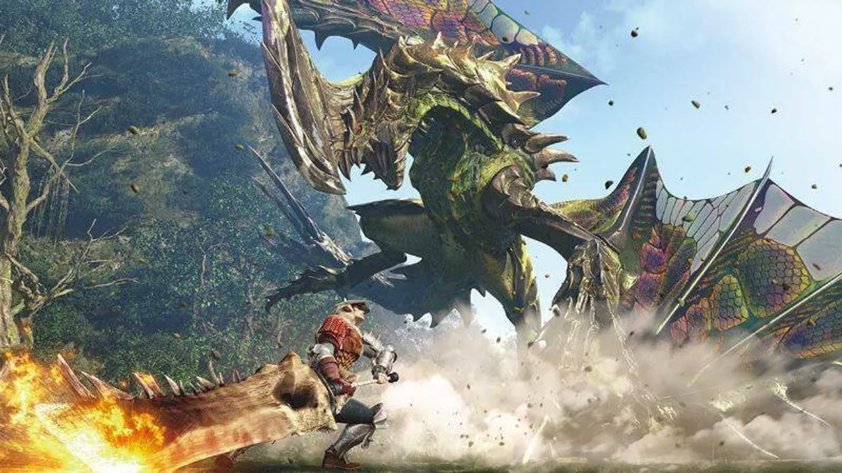 Hlavní obrázek článku: První hodina z hraní Monster Hunter World, v recenzích padají vysoké známky