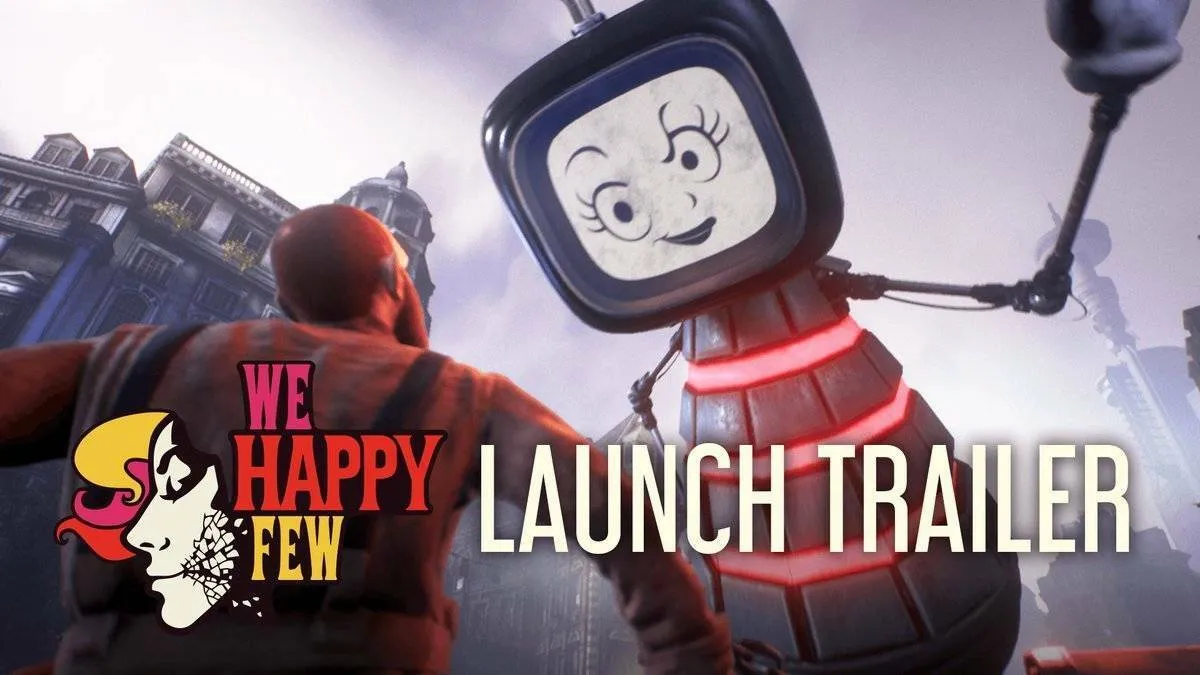 Hlavní obrázek článku: Launch trailer na We Happy Few, v prvních recenzích hra moc neobstála