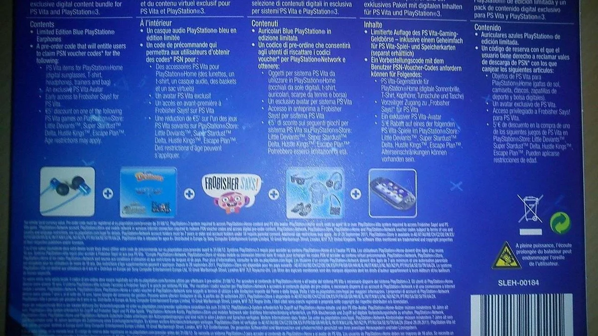 Fotky předobjednávajícího balíčku Playstation Vita