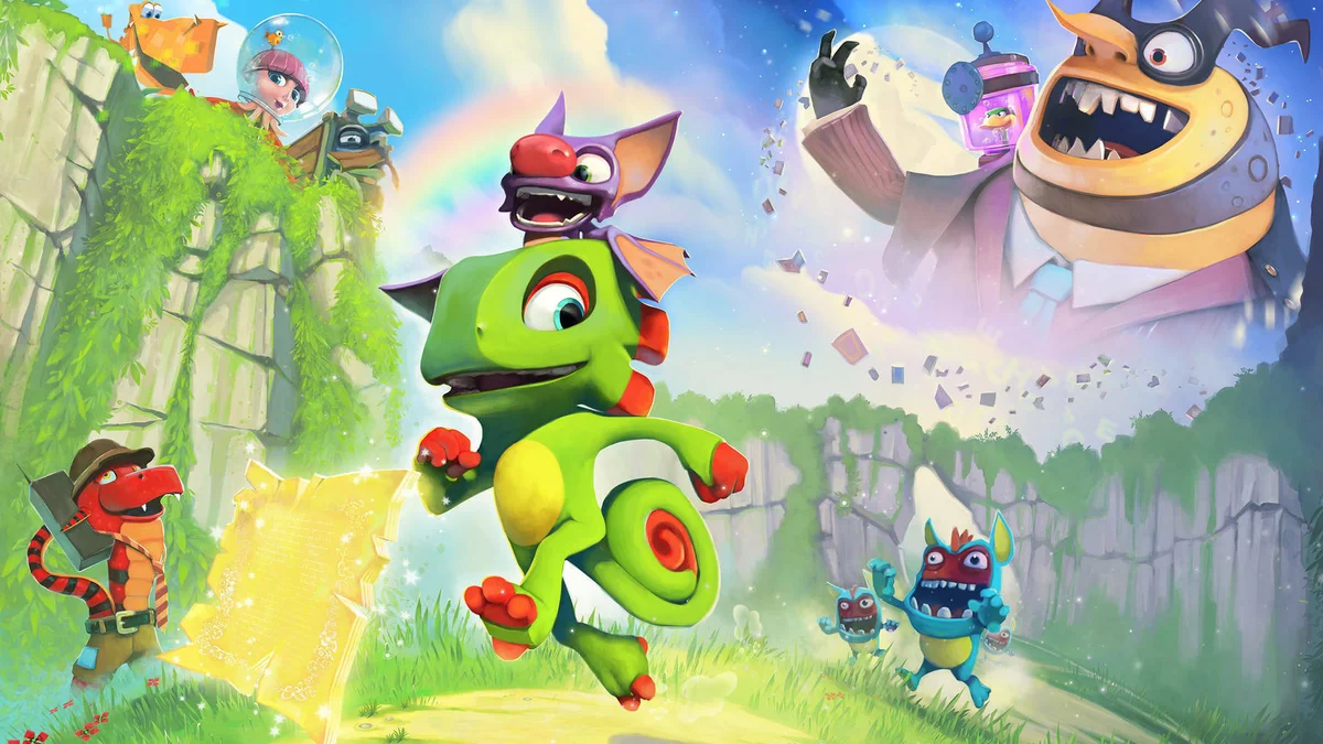Hlavní obrázek článku: Nové obrázky z plošinovky Yooka-Laylee