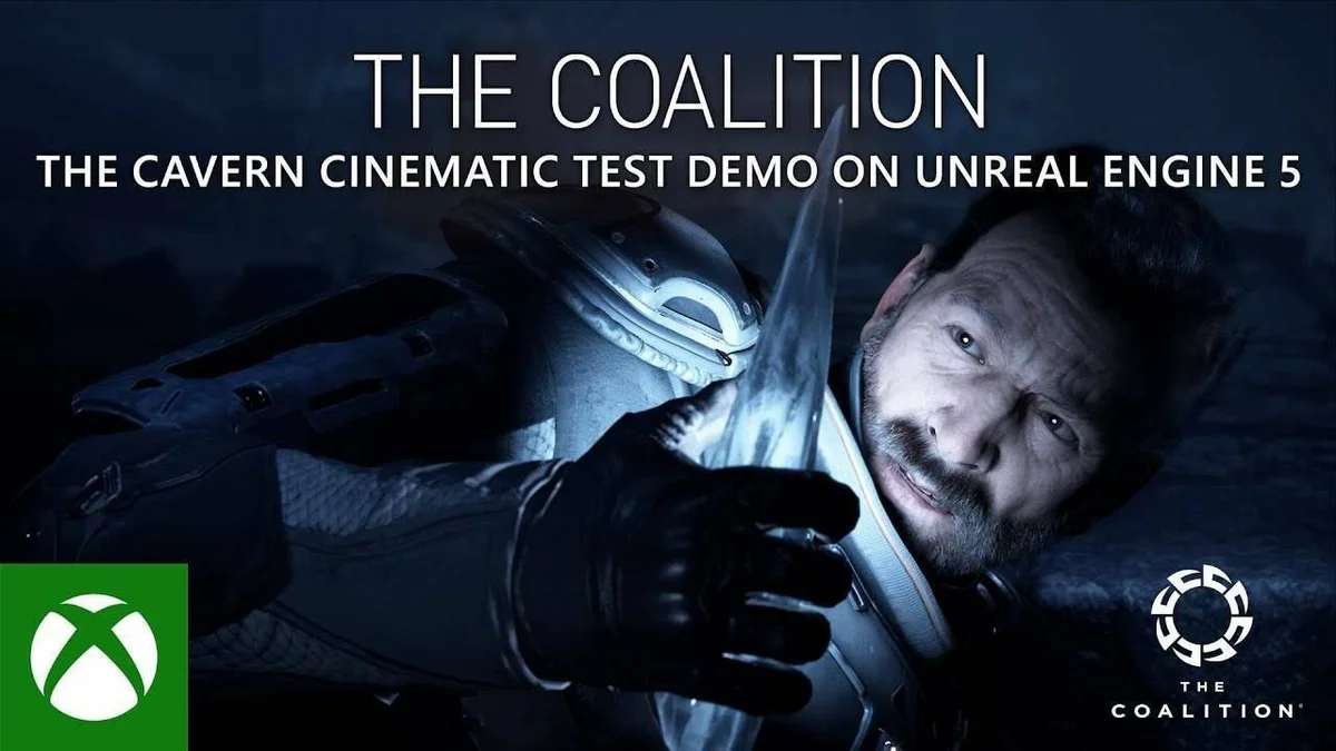 Hlavní obrázek článku: Studio The Coalition předvedlo tech demo The Cavern na Unreal Enginu 5