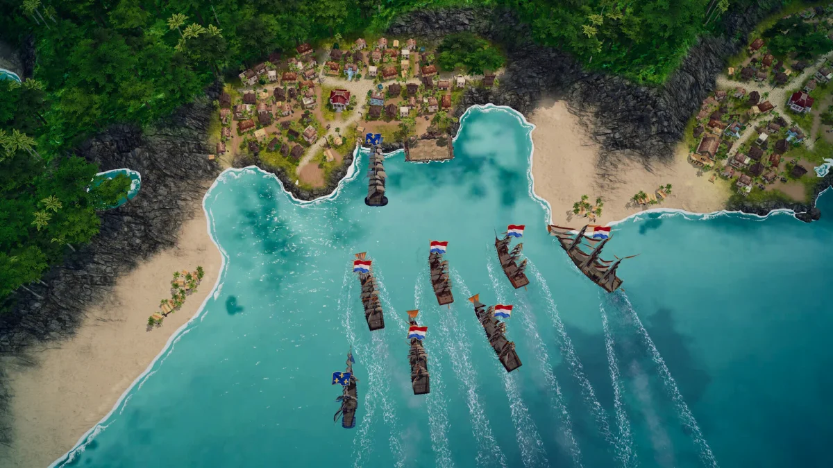 Pirátská strategická hra Corsairs: Battle of the Caribbean vyjde pro konzole až příští rok 