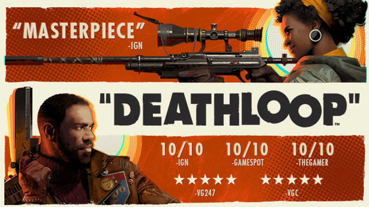 Hlavní obrázek článku: Nový trailer na akci Deathloop připomíná vysoká hodnocení