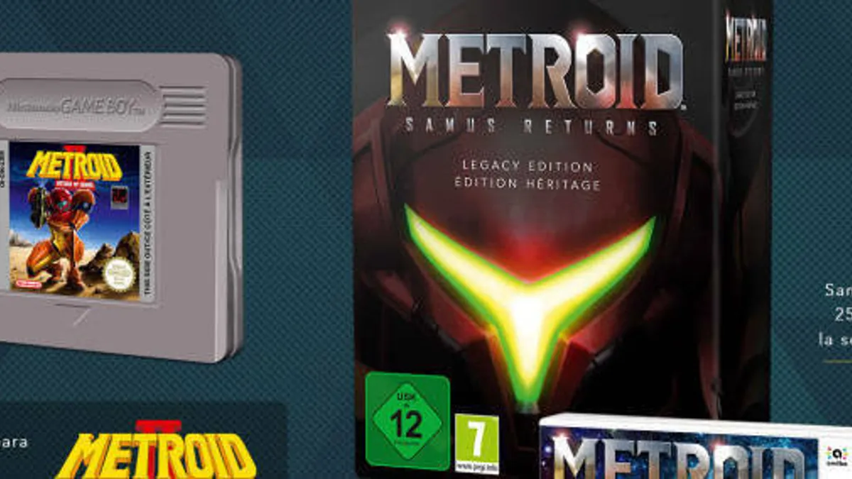 Hlavní obrázek článku: Hra Metroid: Samus Returns dostane v Evropě speciální limitovanou edici