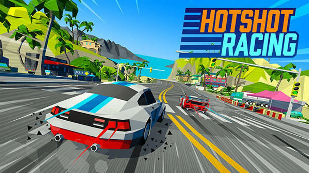 Hlavní obrázek článku: Oznámena retro závodní hra Hotshot Racing
