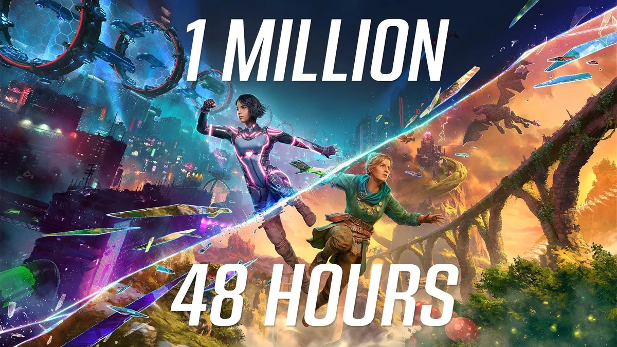 Hlavní obrázek článku: Hry Split Fiction se za prvních 48 hodin prodal 1 milion kopií 