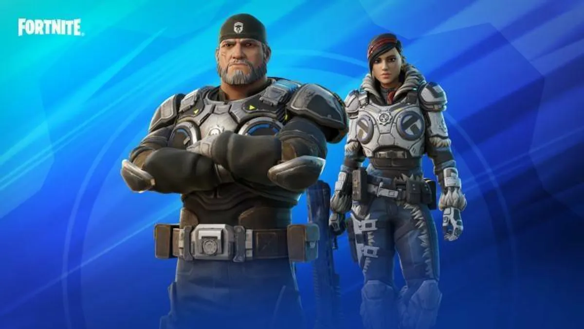 Hlavní obrázek článku: Do akční hry Fortnite se dnes dostane Marcus Fenix a Kait Diaz ze série Gears