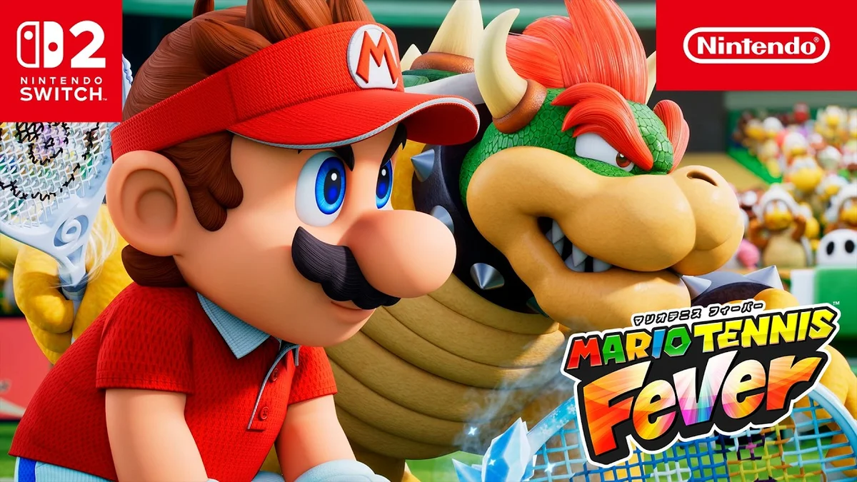Hlavní obrázek článku: Úvodní filmeček na tento týden vycházející hru Mario Tennis Fever