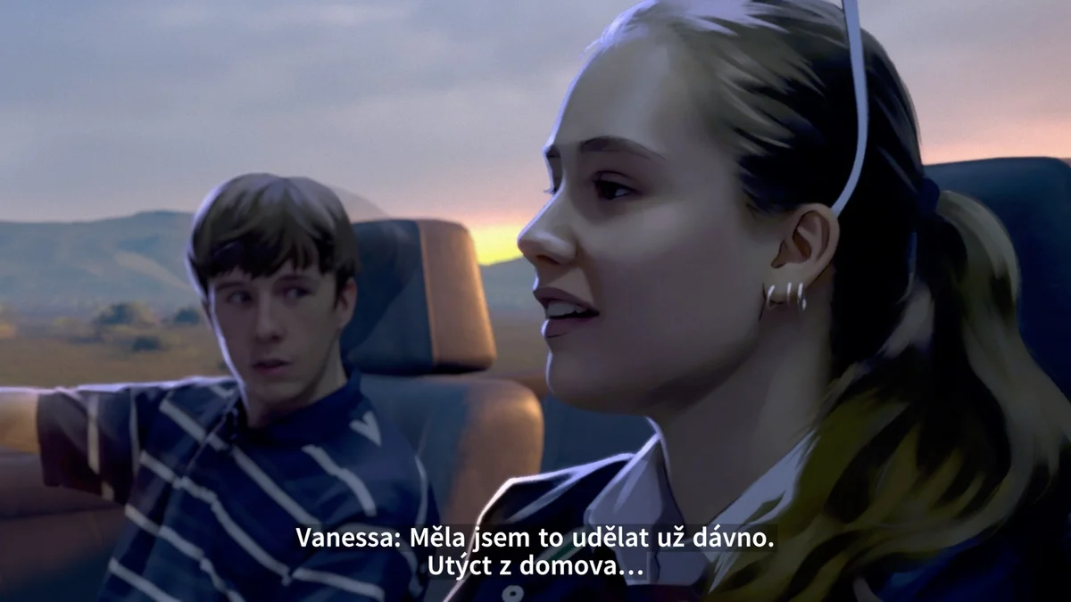 Tento měsíc vychází hra As Dusk Falls, obsahuje české titulky