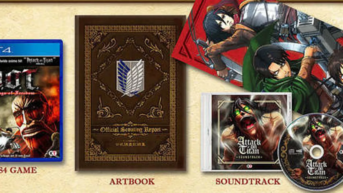 Hlavní obrázek článku: Attack on Titan dostane v Evropě limitovanou edici pro PS4