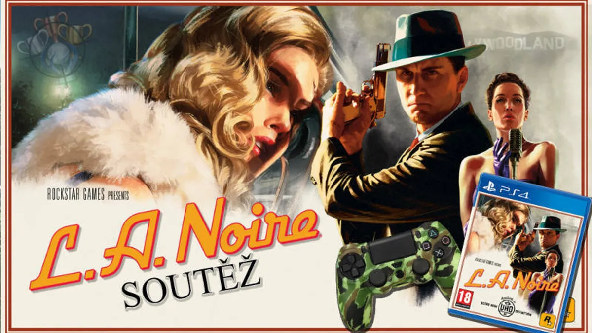 Hlavní obrázek článku: Zasoutěžte si s PlatinumMaster o hru L.A. Noire pro PS4