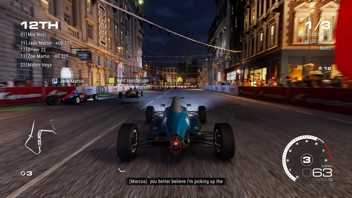 Launch trailer na závodní hru GRID Legends