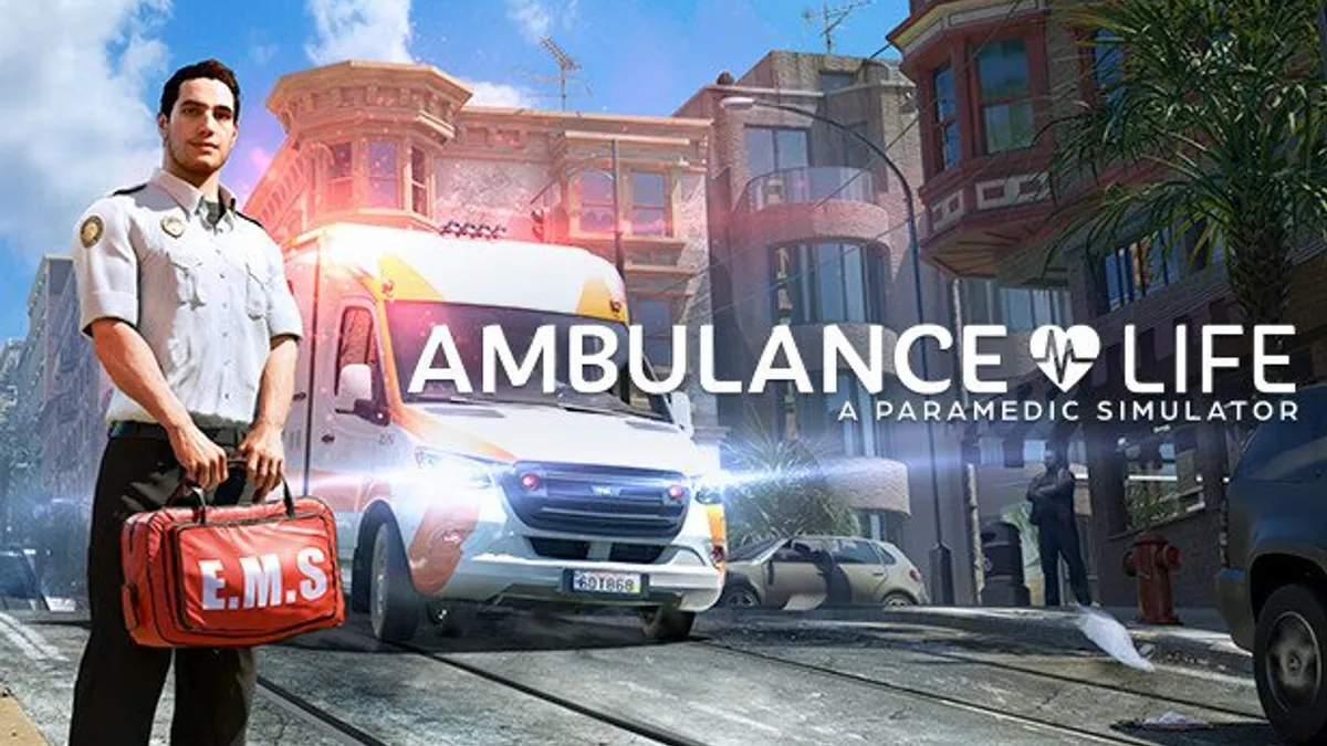 Hlavní obrázek článku: Oznámena hra Ambulance Life: A Paramedic Simulator, v níž se budete moci stát záchranářem