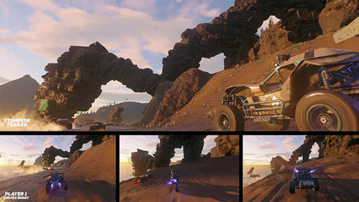 Hlavní obrázek článku: Nový trailer na nadějnou závodní hru Onrush