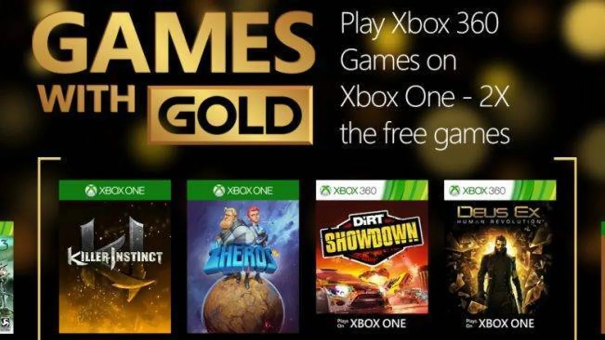 Hlavní obrázek článku: Microsoft oznámil lednové hry pro Zlaté členy na konzolích Xbox