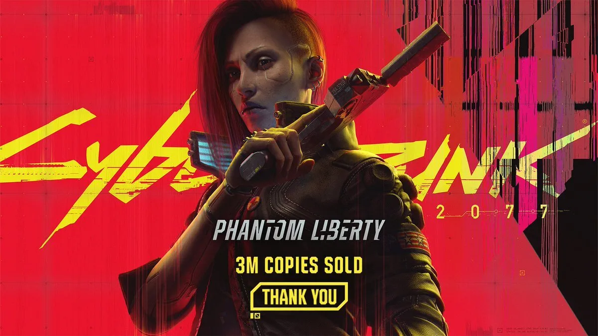 Hlavní obrázek článku: Hry Cyberpunk 2077 se prodalo 25 milionů kopií, rozšíření Phantom Liberty už 3 miliony kopií