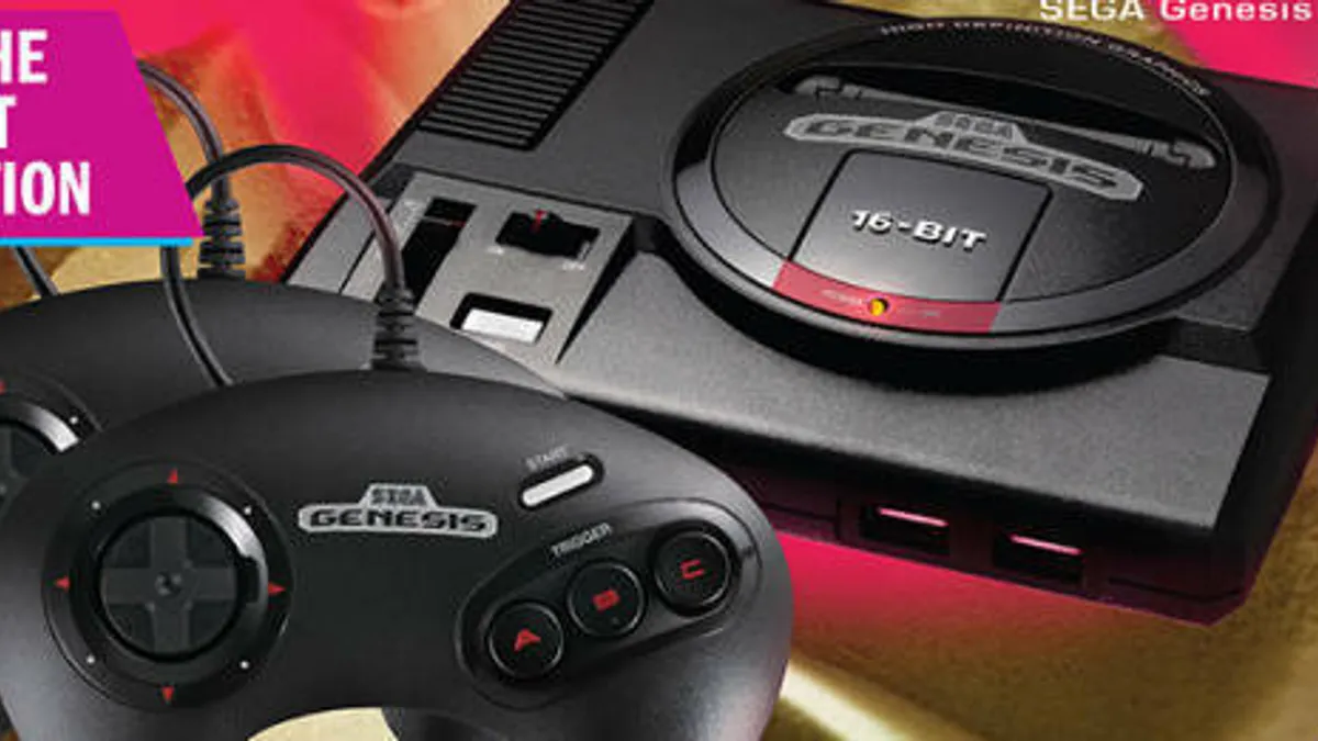 Hlavní obrázek článku: V září vyjde konzole Sega Mega Drive Mini, nabídne 40 her