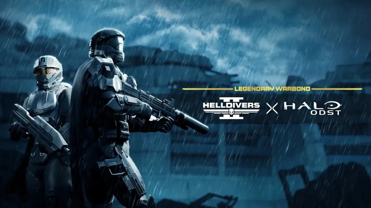 Hlavní obrázek článku: Oznámen crossover Helldivers II s hrou Halo ODST