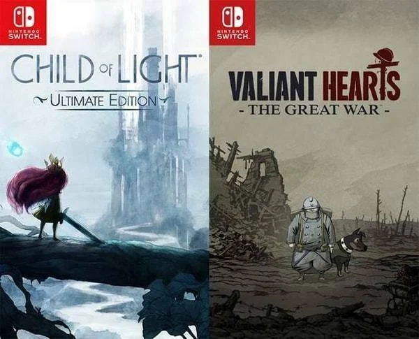 Hlavní obrázek článku: Hry Child of Light a Valiant Hearts: The Great War míří na Nintendo Switch