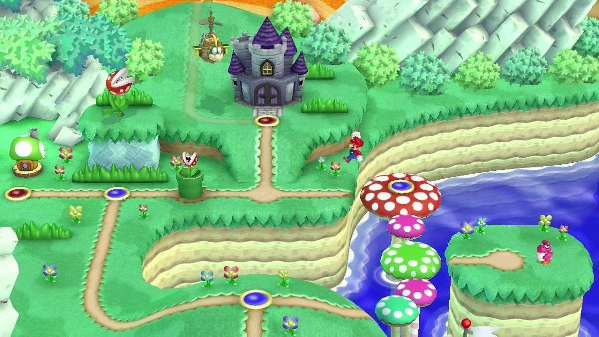 Oznámen New Super Mario Bros U na Wii U