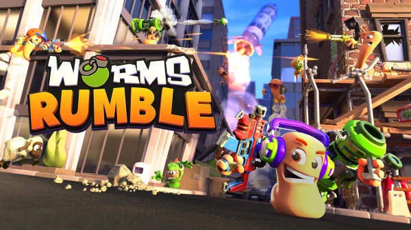 Hlavní obrázek článku: Oznámena hra Worms Rumble pro PS4 a PS5