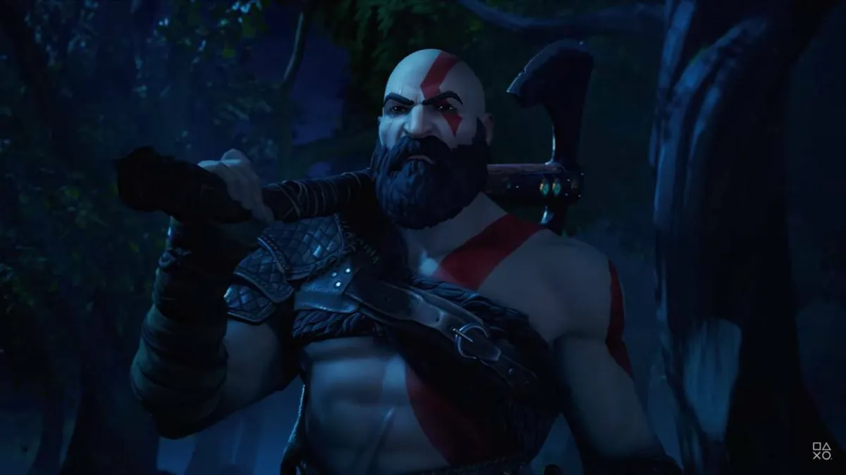 Hlavní obrázek článku: Kratos už řádí ve Fortnite, oznamující trailer