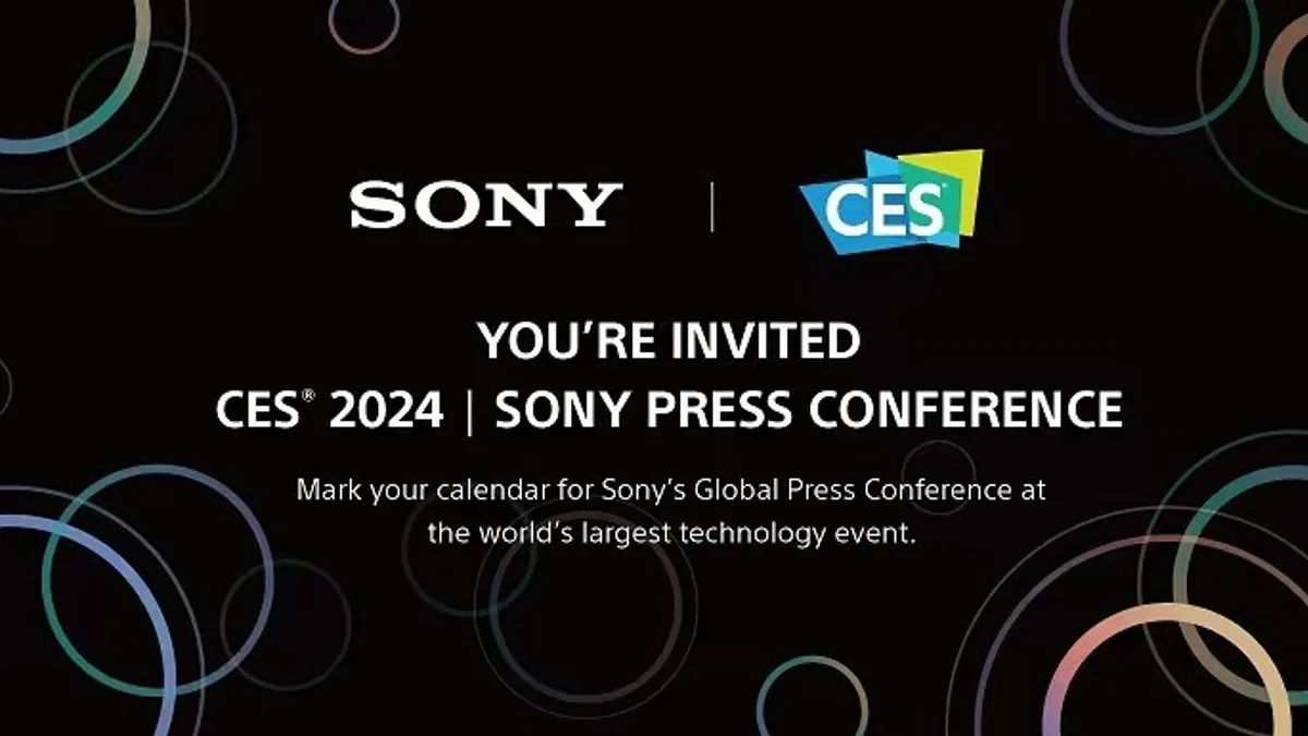 Hlavní obrázek článku: Sony oznámila svoji tiskovou konferenci na CES 2024