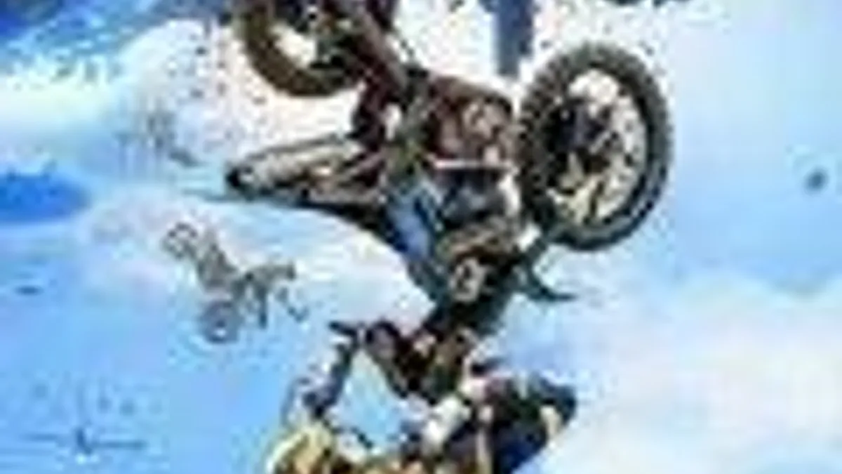 Hlavní obrázek článku: Tři obrázky z arkády Trials Fusion