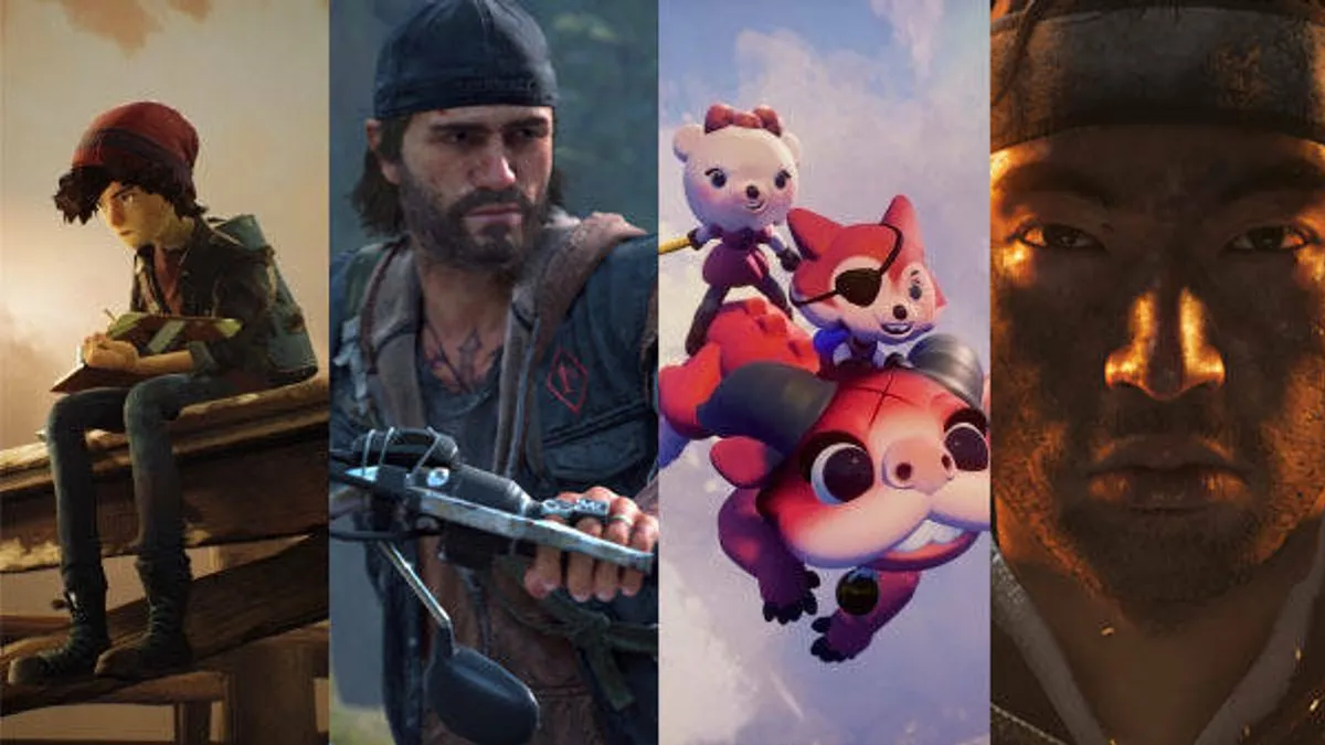 Hlavní obrázek článku: Krátké deníčky na hry Concrete Genie, Days Gone, Dreams, a Ghost of Tsushima