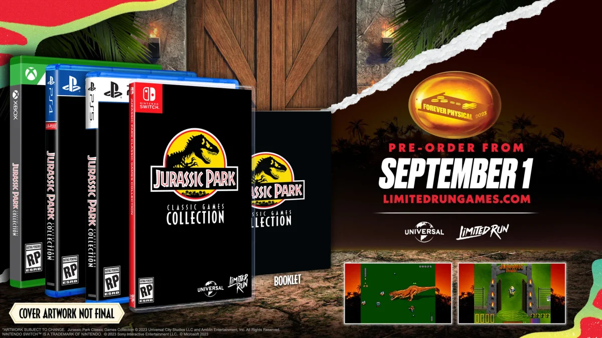 Hlavní obrázek článku: Oznámena kolekce Jurassic Park Classic Games Collection