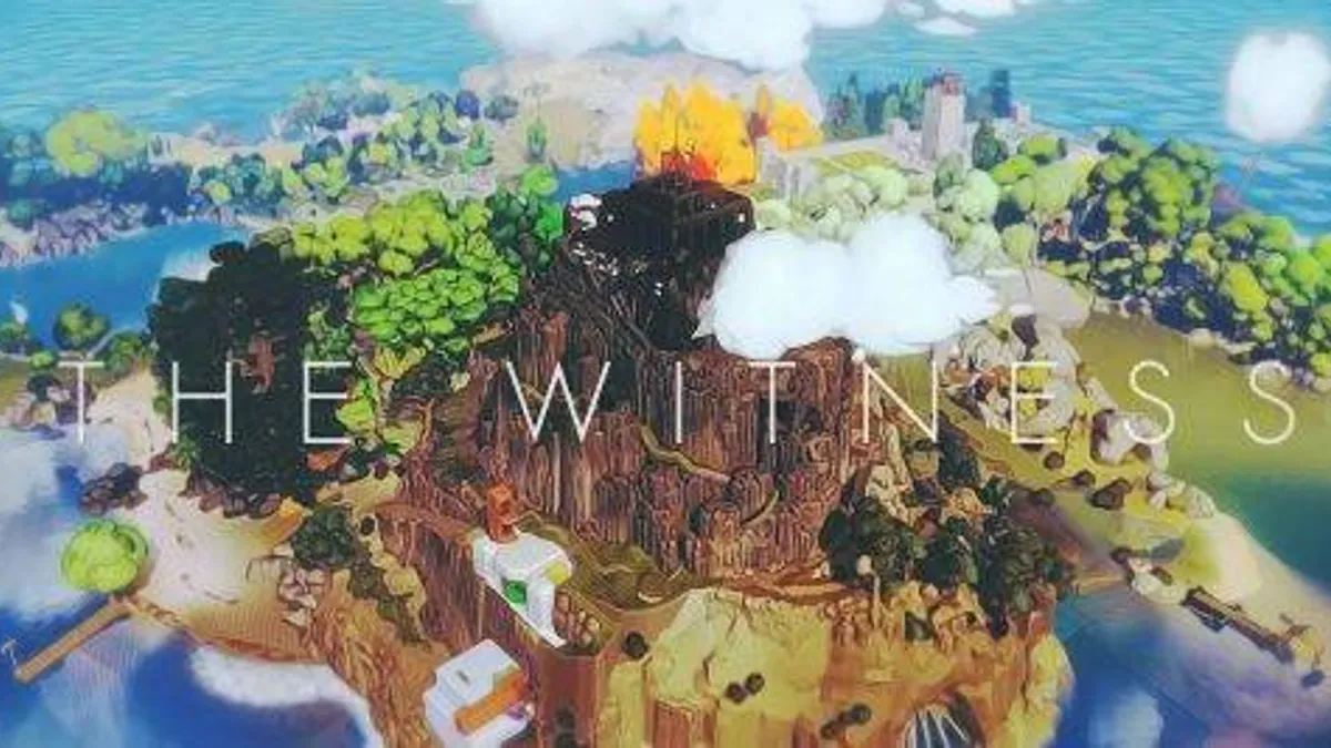 Hlavní obrázek článku: Pohled na ostrov ze hry The Witness