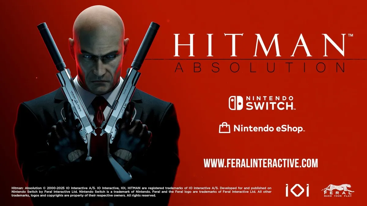 Hlavní obrázek článku: Hitman: Absolution vyjde příští týden pro Nintendo Switch