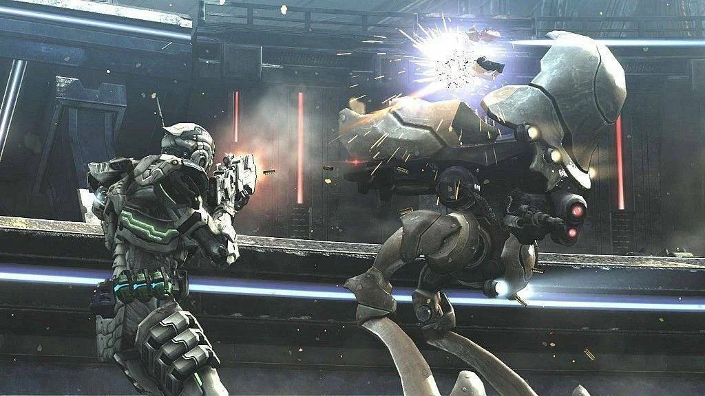 Gameplay záběry ze hry Vanquish