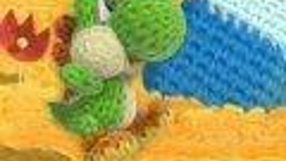 Hlavní obrázek článku: Záběry z plošinovky Yoshi’s Woolly World
