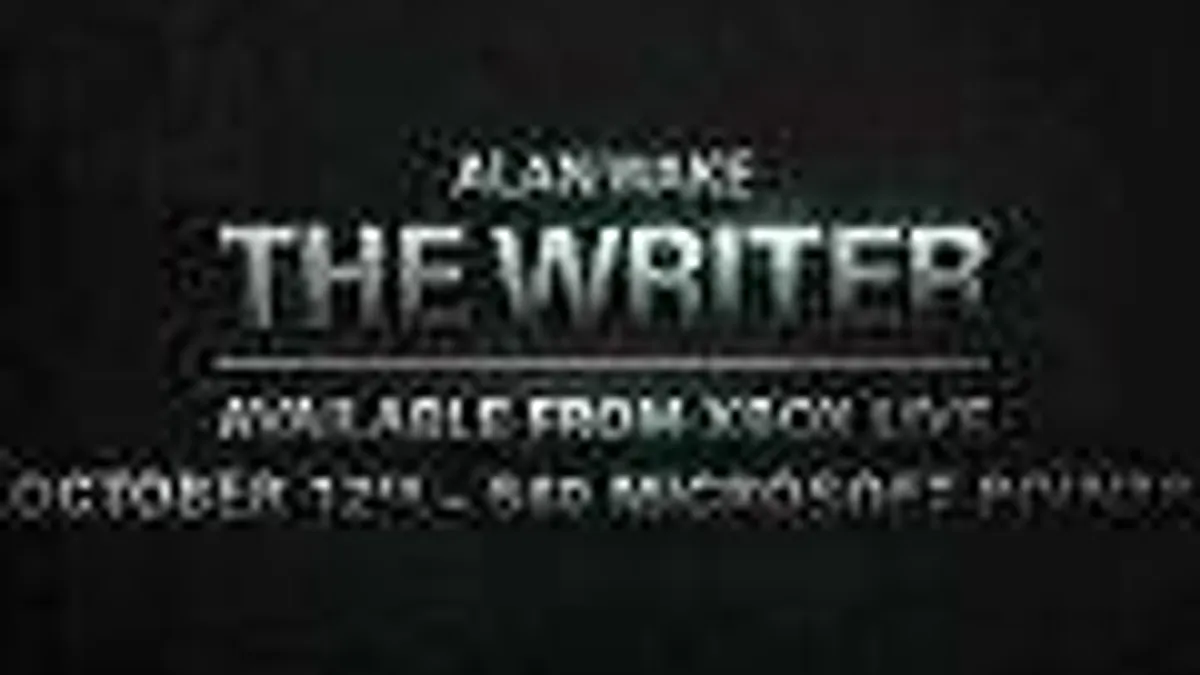 Hlavní obrázek článku: The Writer DLC pro hru Alan Wake má datum