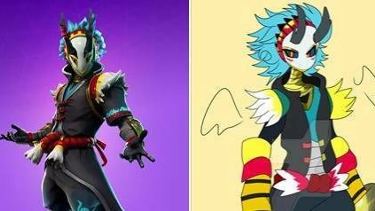 Hlavní obrázek článku: Epic Games neukradl artwork mladé umělkyně pro skin ve Fortnite - UPDATE