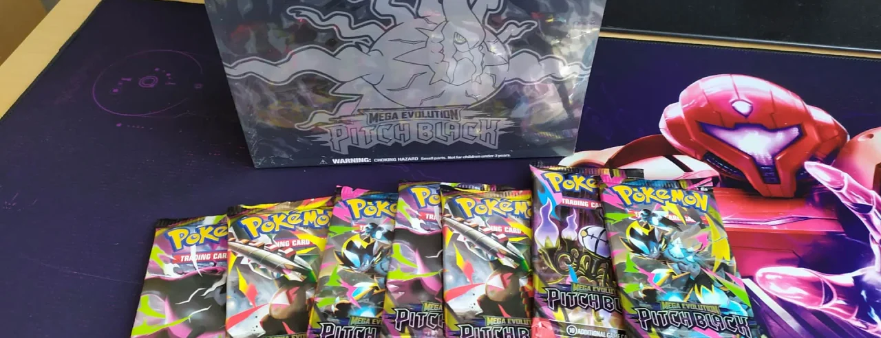 Představení Pokémon Trading Card Game: Mega Evolution—Pitch Black