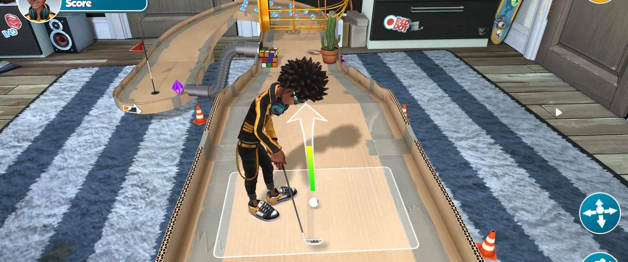 Infinite Minigolf